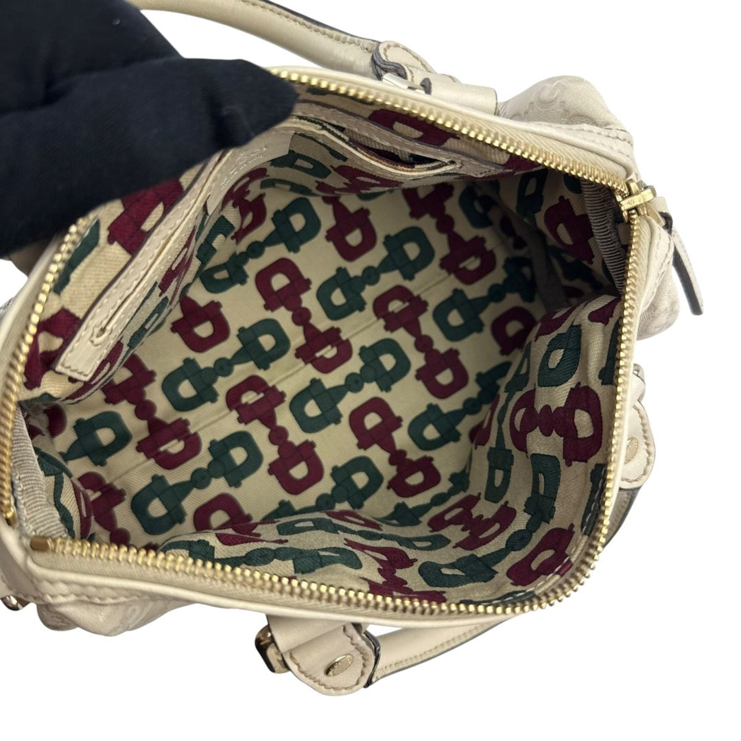Gucci GG Cream Mini Boston - Lux Central