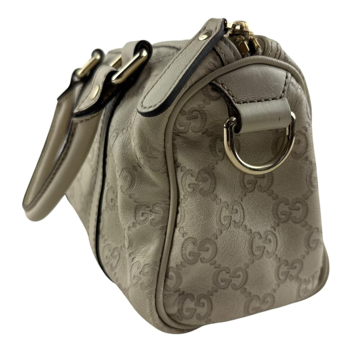 Gucci GG Cream Mini Boston - Lux Central