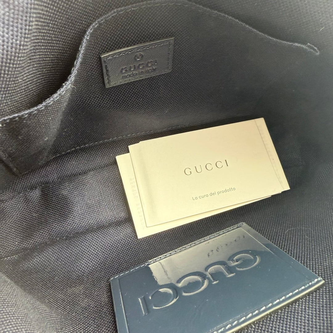 Gucci GG Denim Camouflage Small Crossbody Bag - Lux Central