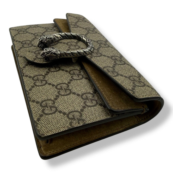 Gucci GG Dionysus Beige Super Mini Handbag - Lux Central