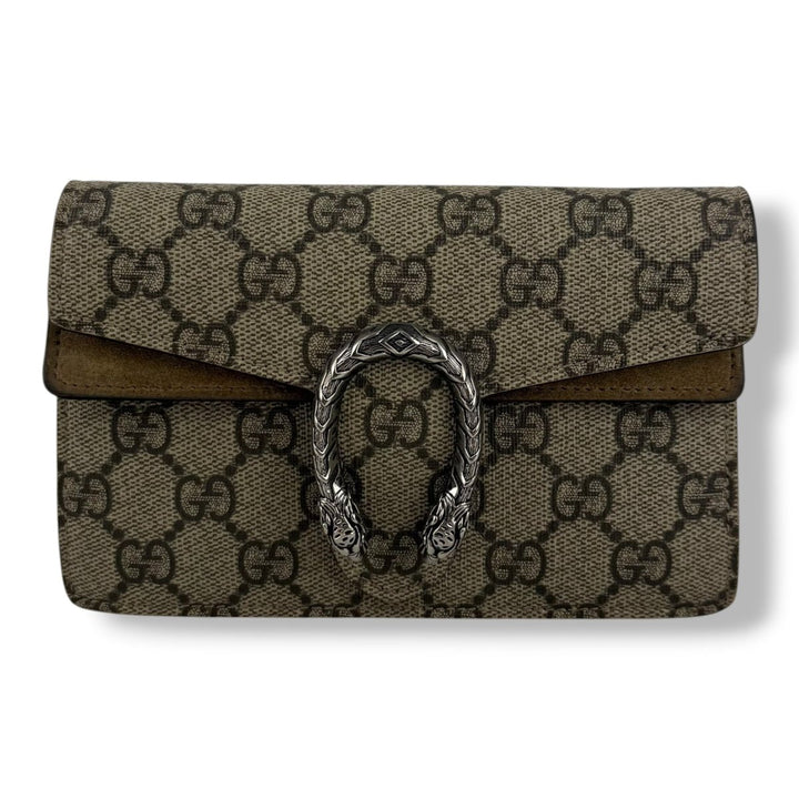 Gucci GG Dionysus Beige Super Mini Handbag - Lux Central