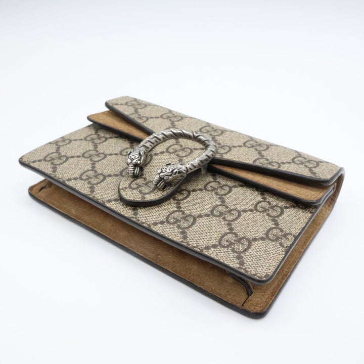 Gucci GG Dionysus Beige Super Mini Handbag - Lux Central