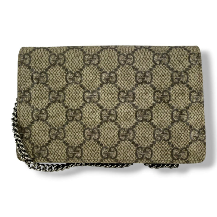 Gucci GG Dionysus Beige Super Mini Handbag - Lux Central
