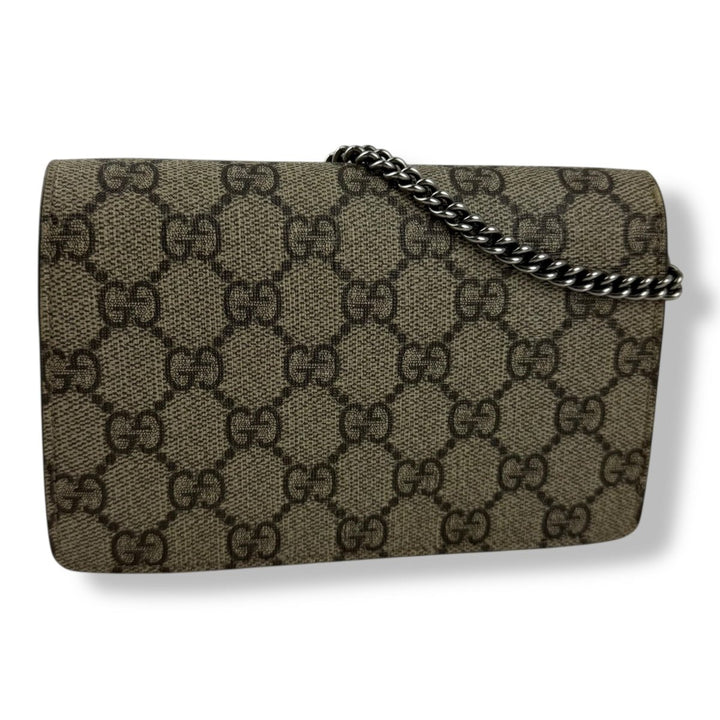 Gucci GG Dionysus Beige Super Mini Handbag - Lux Central
