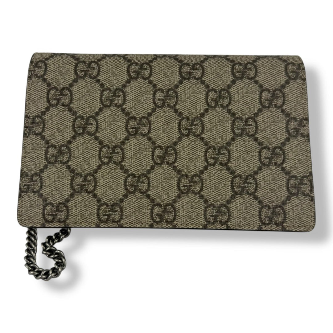 Gucci GG Dionysus Beige Super Mini Handbag - Lux Central