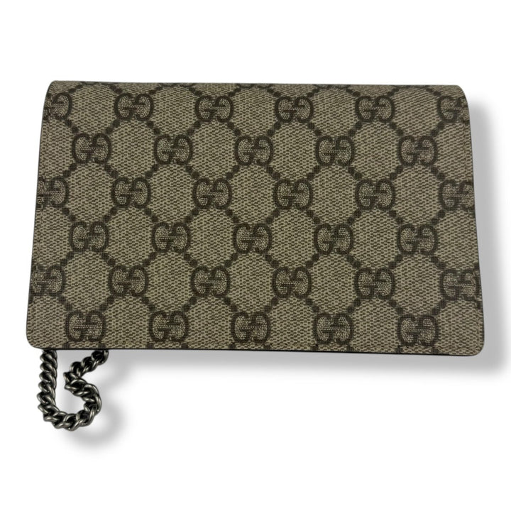 Gucci GG Dionysus Beige Super Mini Handbag - Lux Central