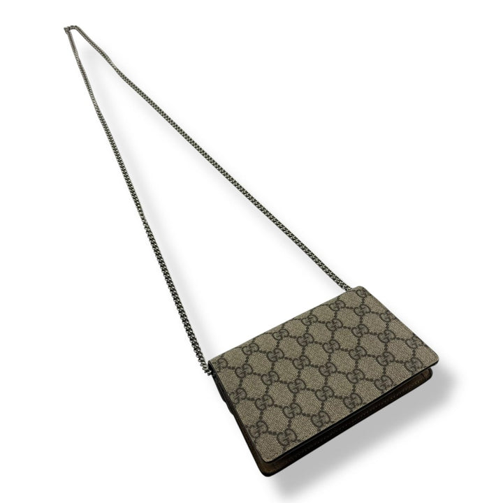 Gucci GG Dionysus Beige Super Mini Handbag - Lux Central