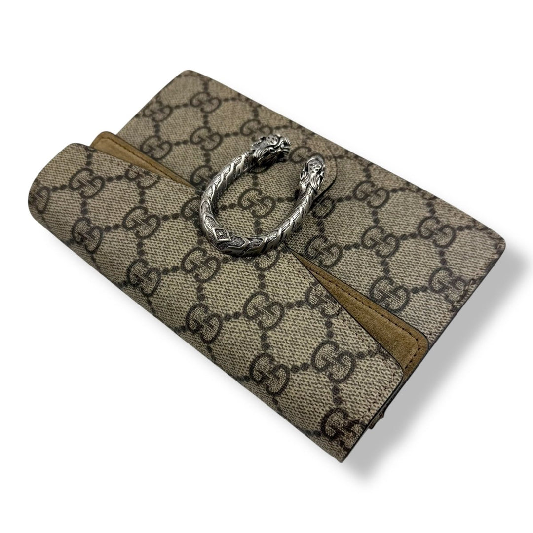 Gucci GG Dionysus Beige Super Mini Handbag - Lux Central