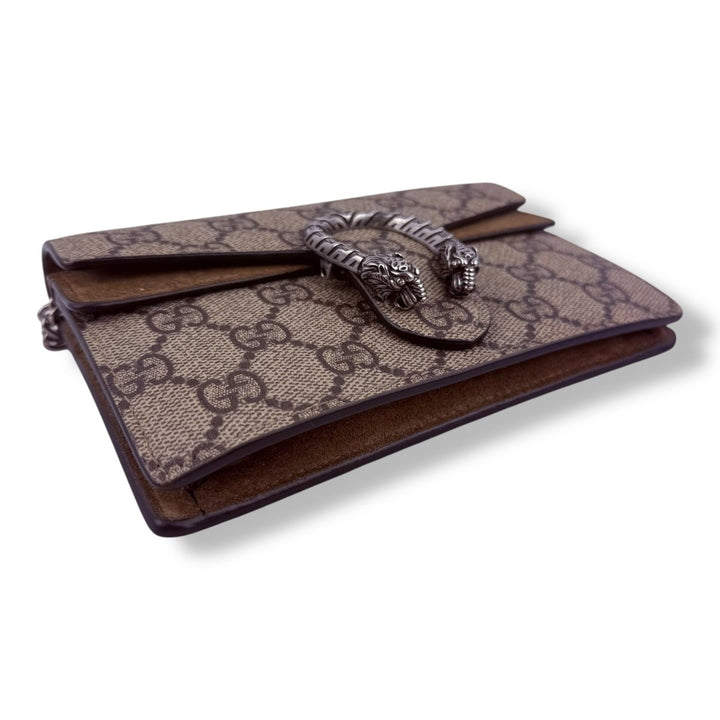 Gucci GG Dionysus Beige Super Mini Handbag - Lux Central
