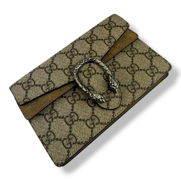 Gucci GG Dionysus Beige Super Mini Handbag - Lux Central