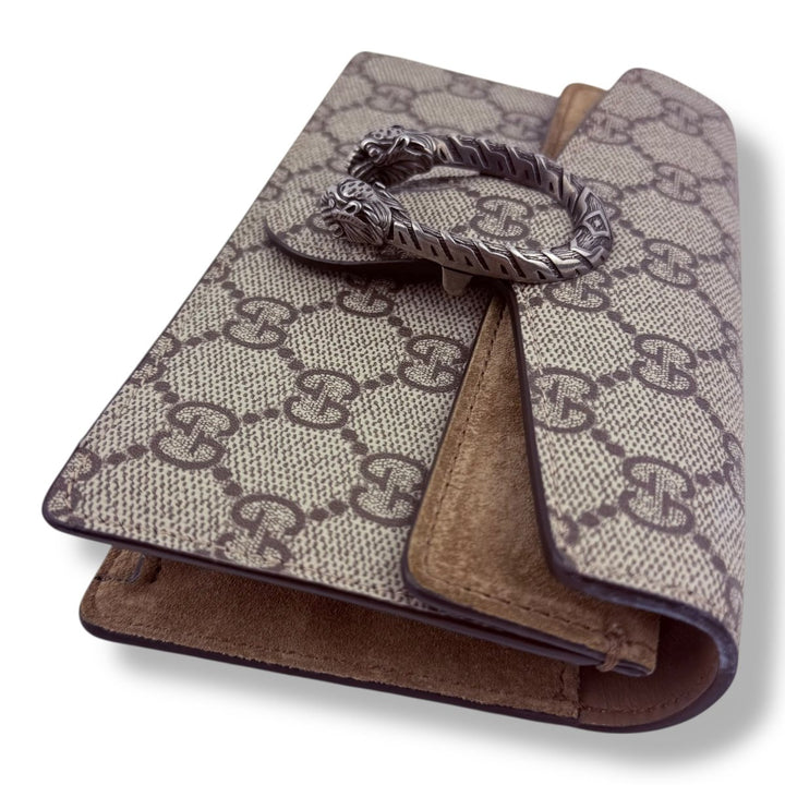 Gucci GG Dionysus Beige Super Mini Handbag - Lux Central