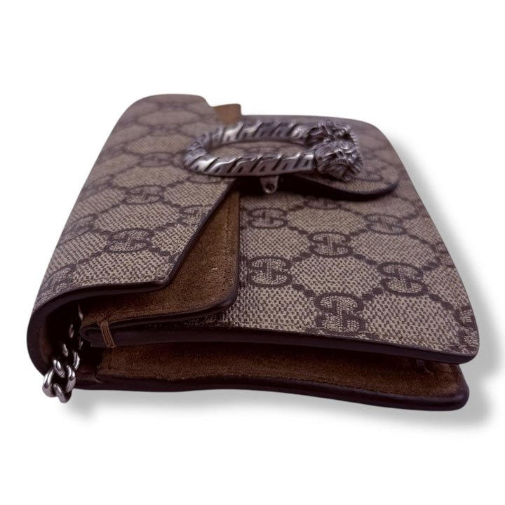 Gucci GG Dionysus Beige Super Mini Handbag - Lux Central