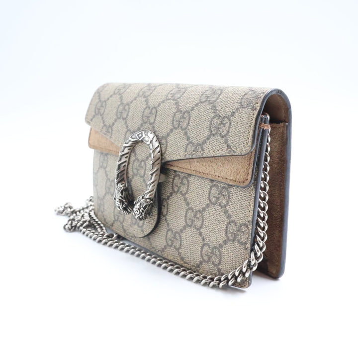 Gucci GG Dionysus Beige Super Mini Handbag - Lux Central