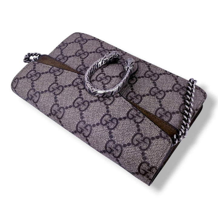 Gucci GG Dionysus Beige Super Mini Handbag - Lux Central