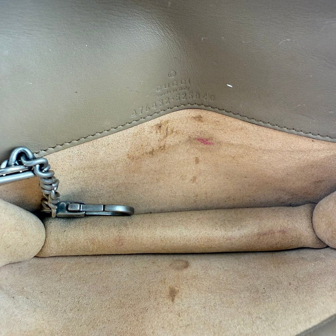Gucci GG Dionysus Beige Super Mini Handbag - Lux Central