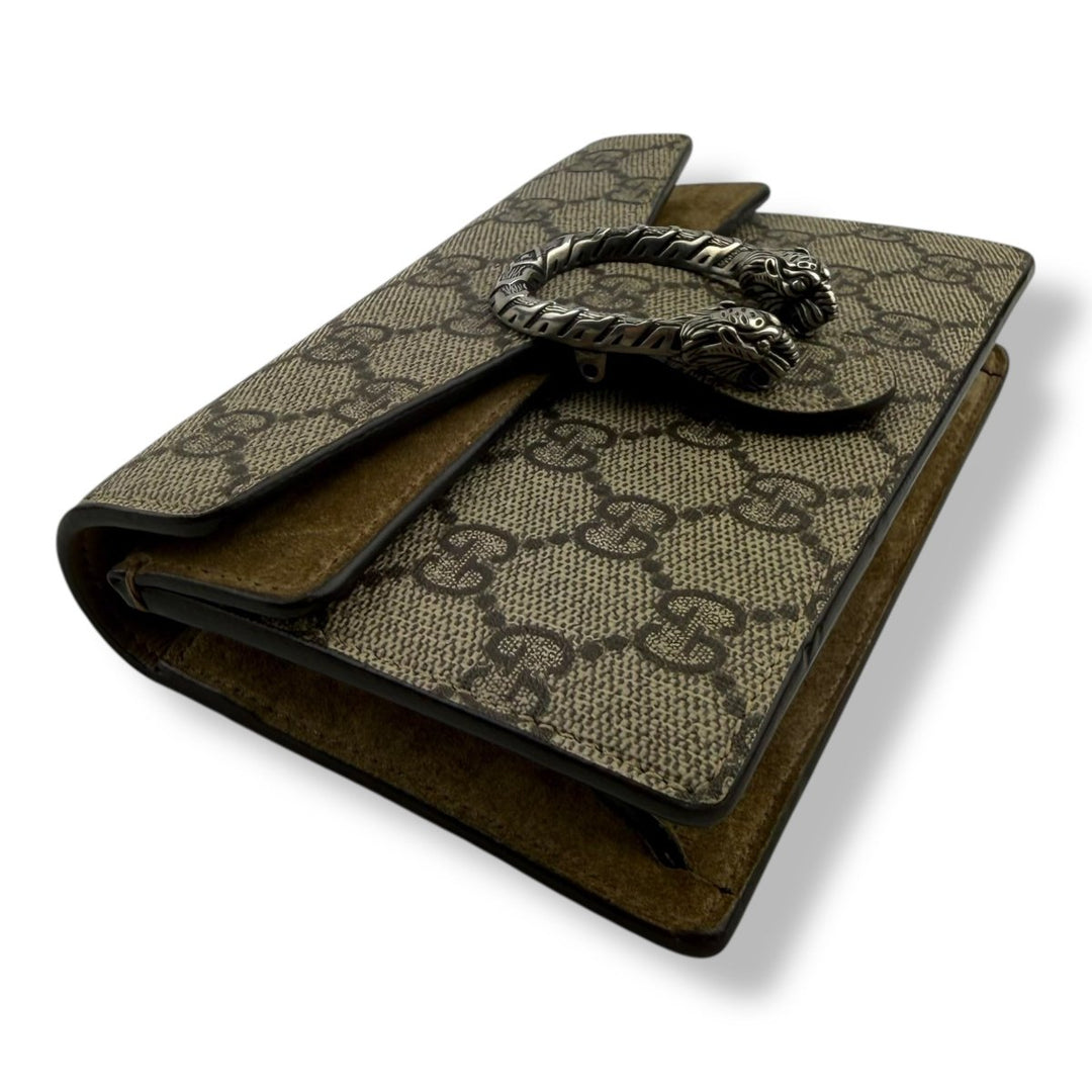 Gucci GG Dionysus Beige Super Mini Handbag - Lux Central