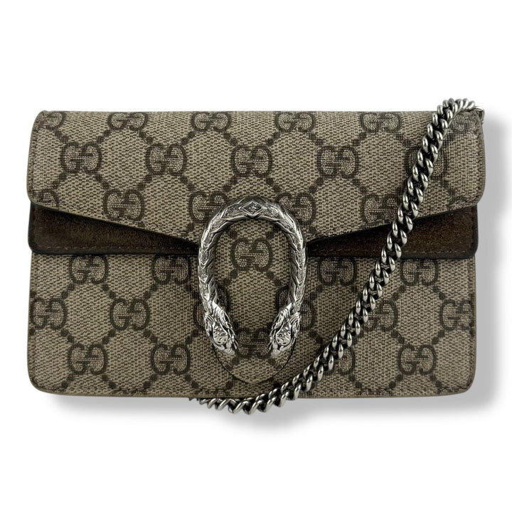 Gucci GG Dionysus Beige Super Mini Handbag - Lux Central