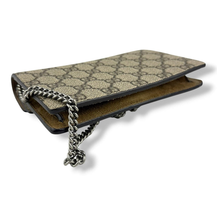 Gucci GG Dionysus Beige Super Mini Handbag - Lux Central
