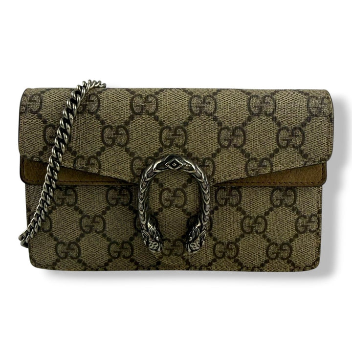 Gucci GG Dionysus Beige Super Mini Handbag - Lux Central