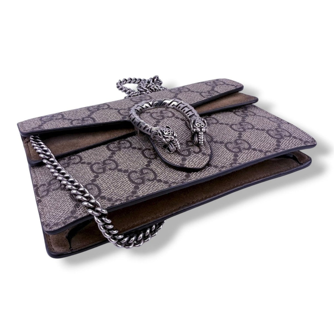 Gucci GG Dionysus Beige Super Mini Handbag - Lux Central