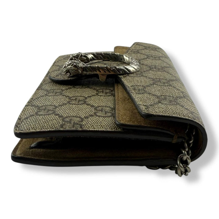 Gucci GG Dionysus Beige Super Mini Handbag - Lux Central