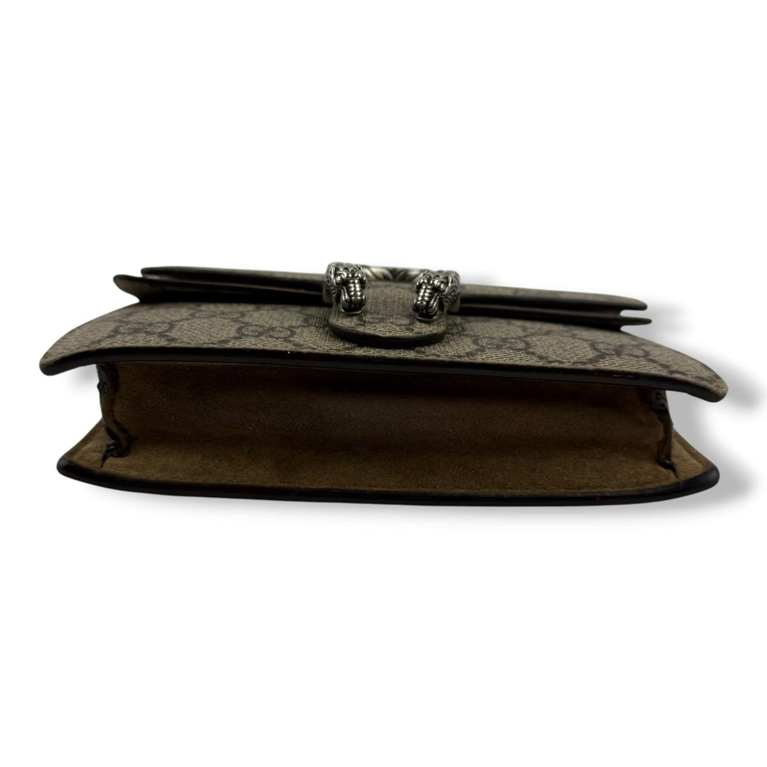 Gucci GG Dionysus Beige Super Mini Handbag - Lux Central