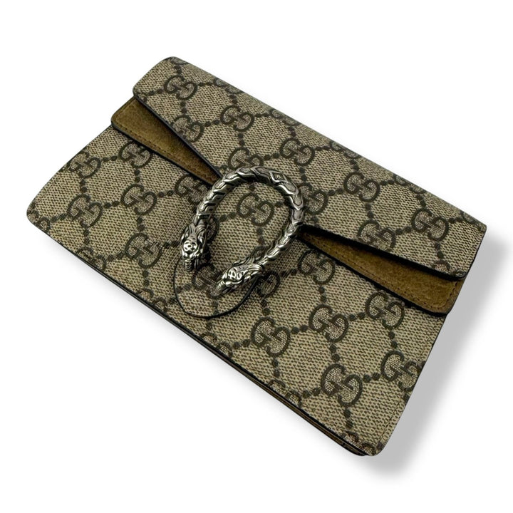 Gucci GG Dionysus Beige Super Mini Handbag - Lux Central
