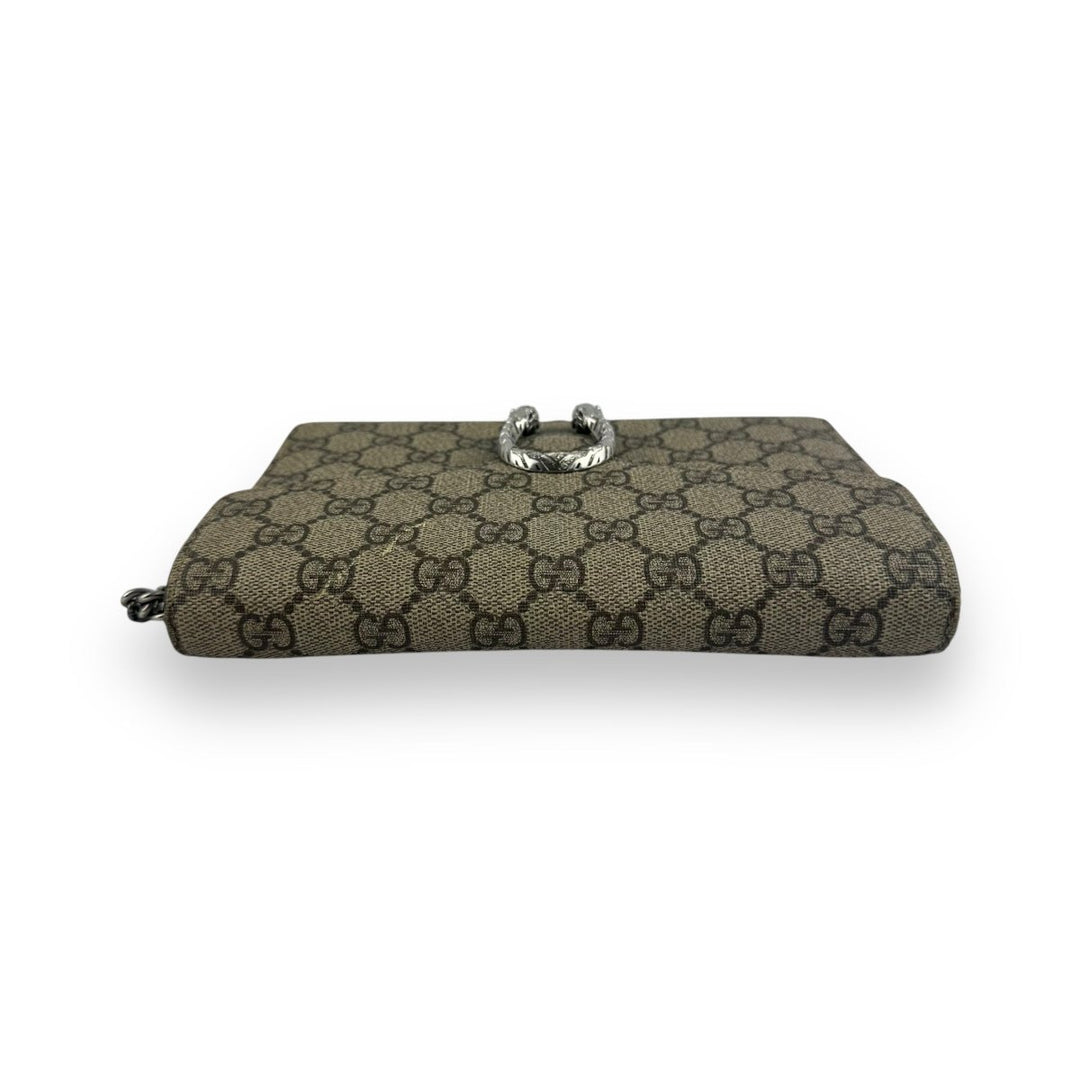 Gucci GG Dionysus Beige Wallet On Chain Handbag - Lux Central