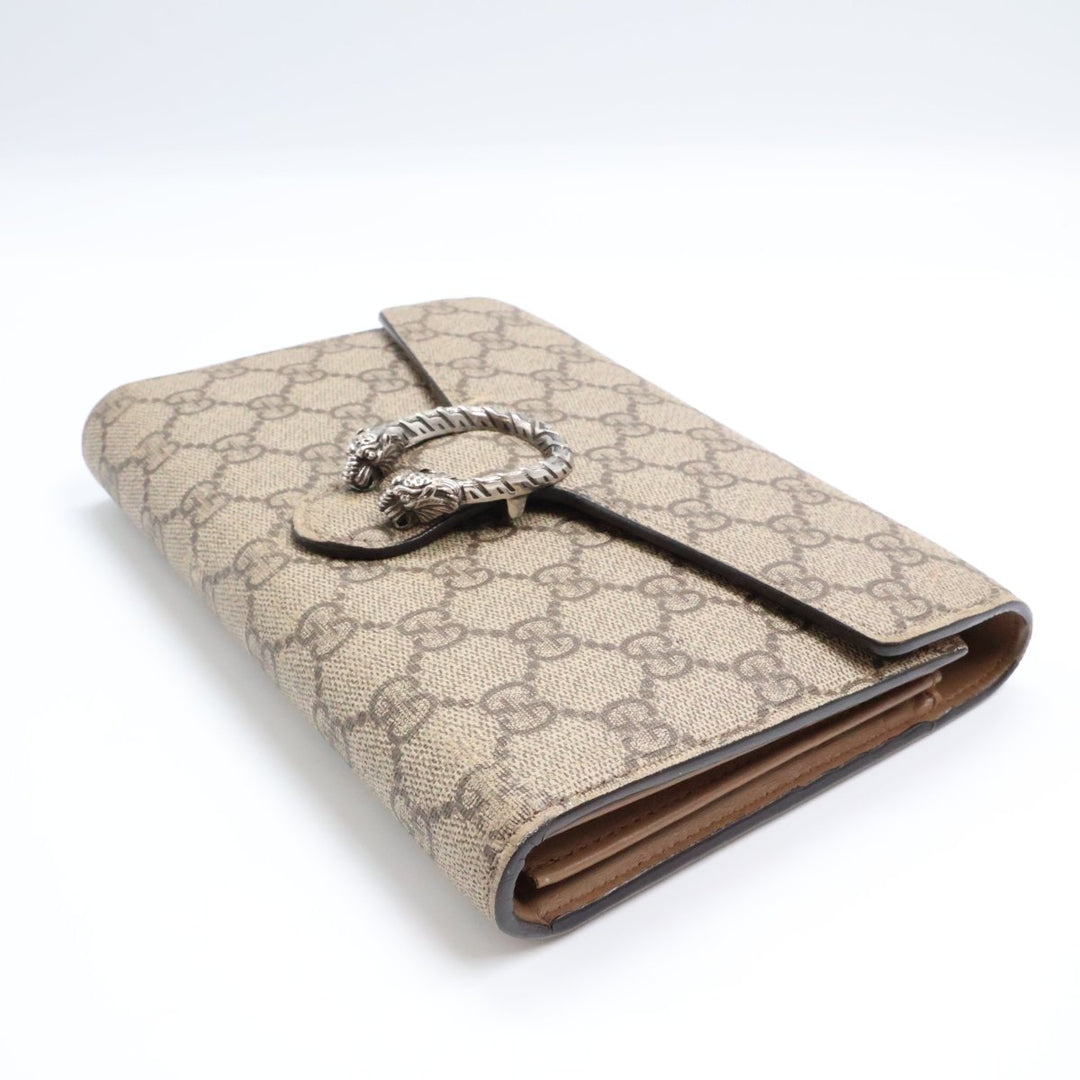 Gucci GG Dionysus Beige Wallet On Chain Handbag - Lux Central