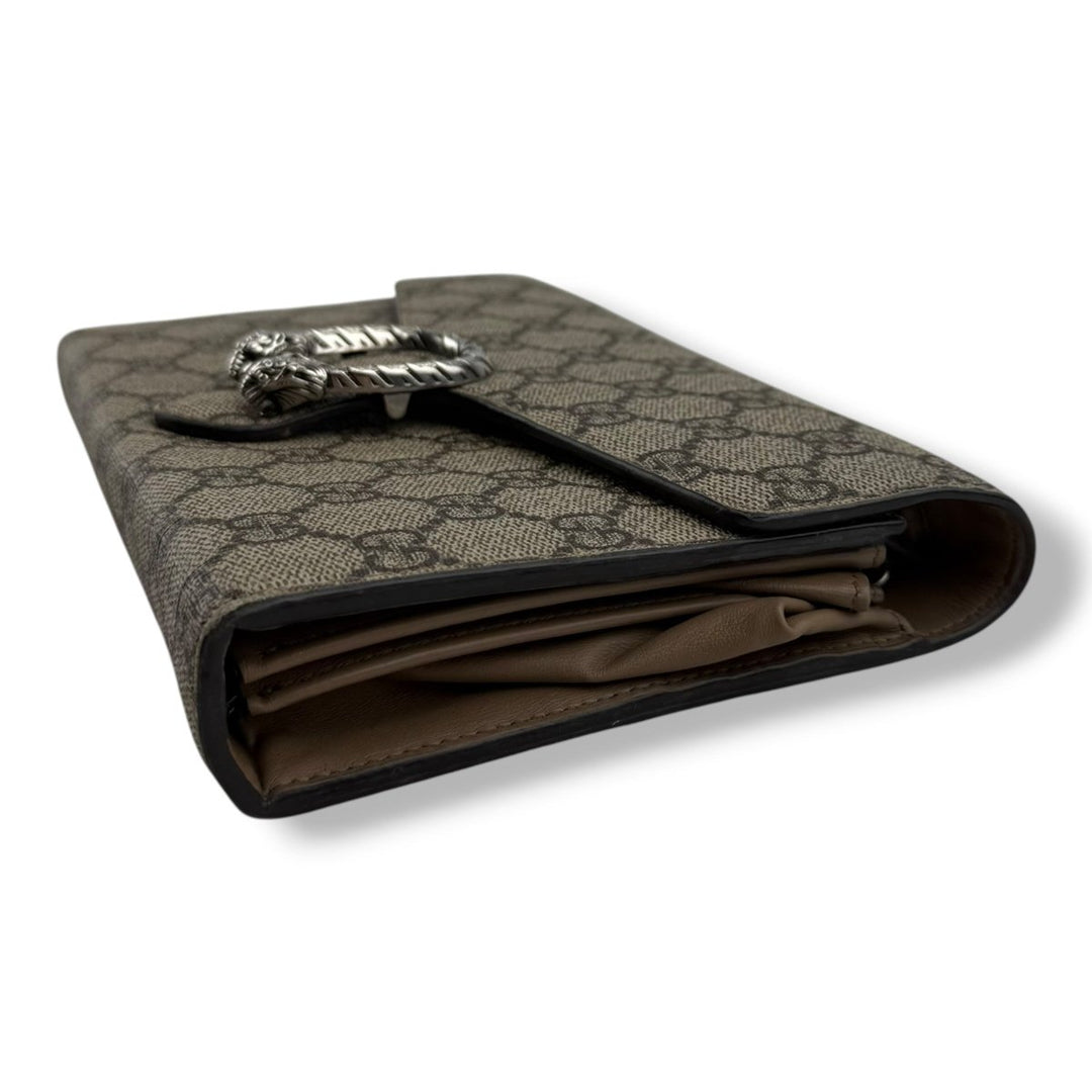 Gucci GG Dionysus Beige Wallet on chain Handbag - Lux Central