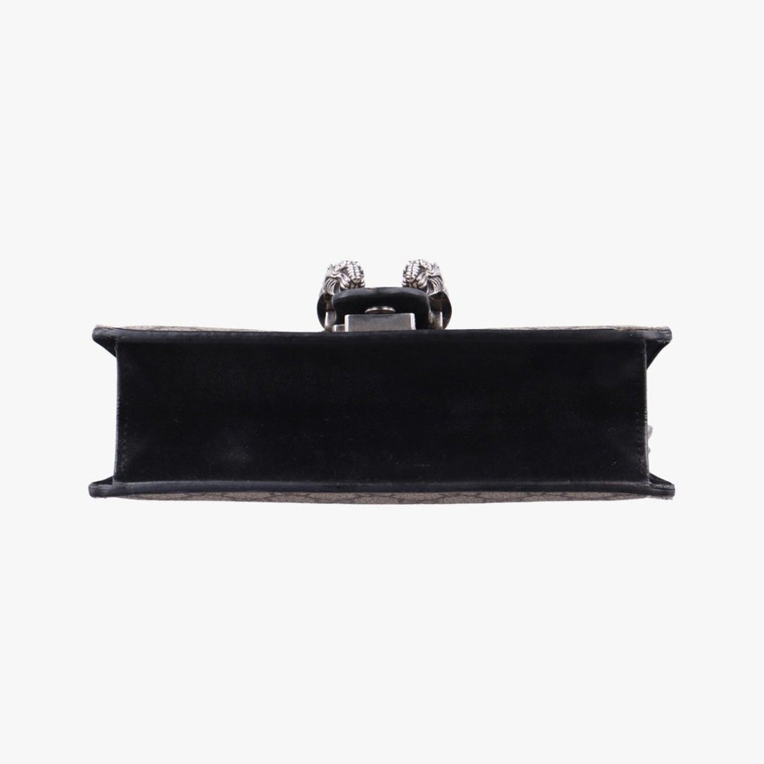 Gucci GG Dionysus Beige/Black Mini Handbag - Lux Central