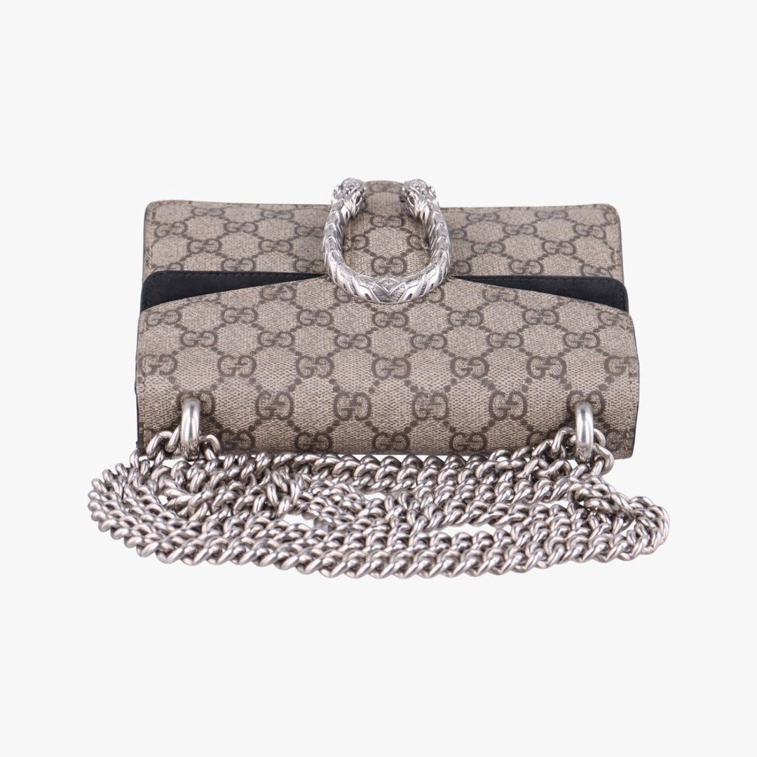 Gucci GG Dionysus Beige/Black Mini Handbag - Lux Central