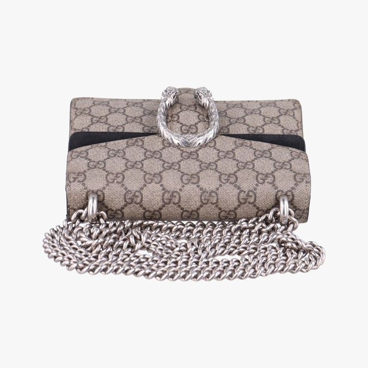 Gucci GG Dionysus Beige/Black Mini Handbag - Lux Central