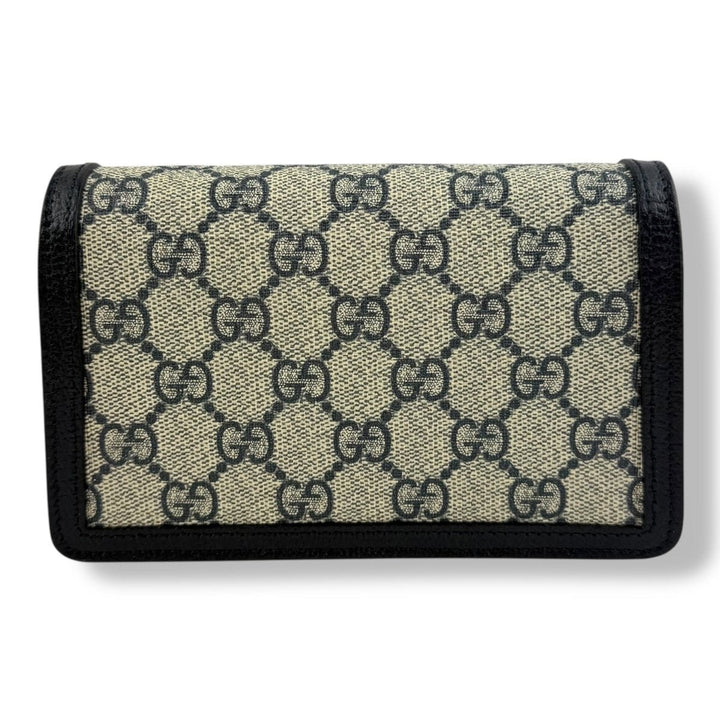 Gucci GG Dionysus Beige/Navy Super Mini Handbag - Lux Central
