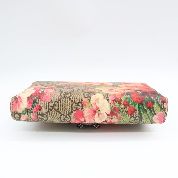 Gucci GG Dionysus Beige/Pink Bloom Wallet on chain Handbag - Lux Central