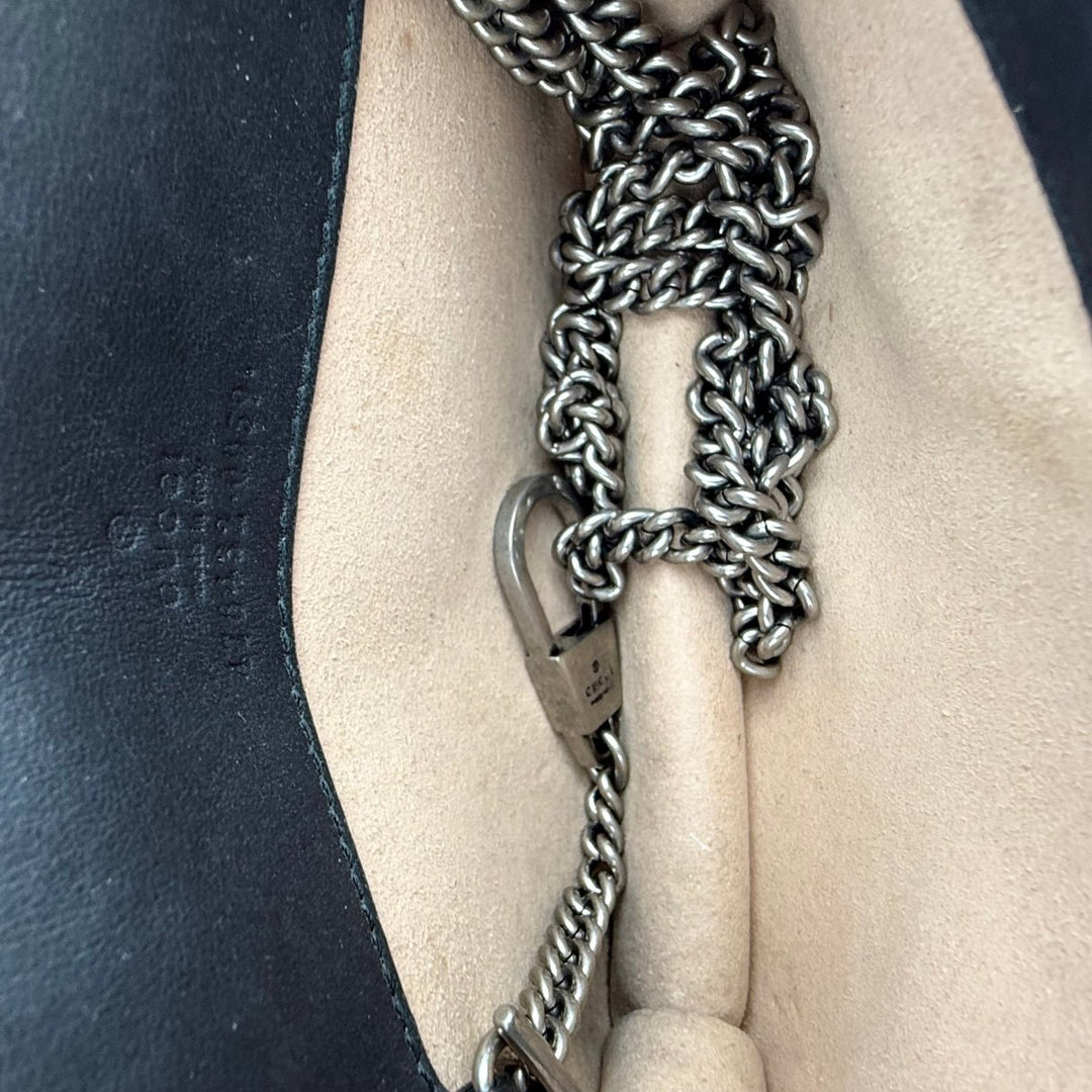 Gucci GG Dionysus Black Suede Super Mini Handbag - Lux Central
