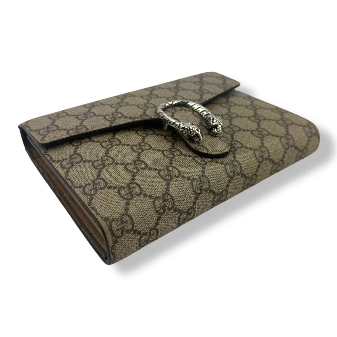 Gucci GG Dionysus Chain Wallet Beige Handbag - Lux Central