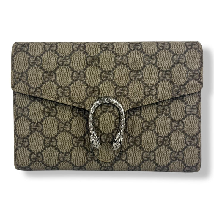 Gucci GG Dionysus Chain Wallet Beige Handbag - Lux Central