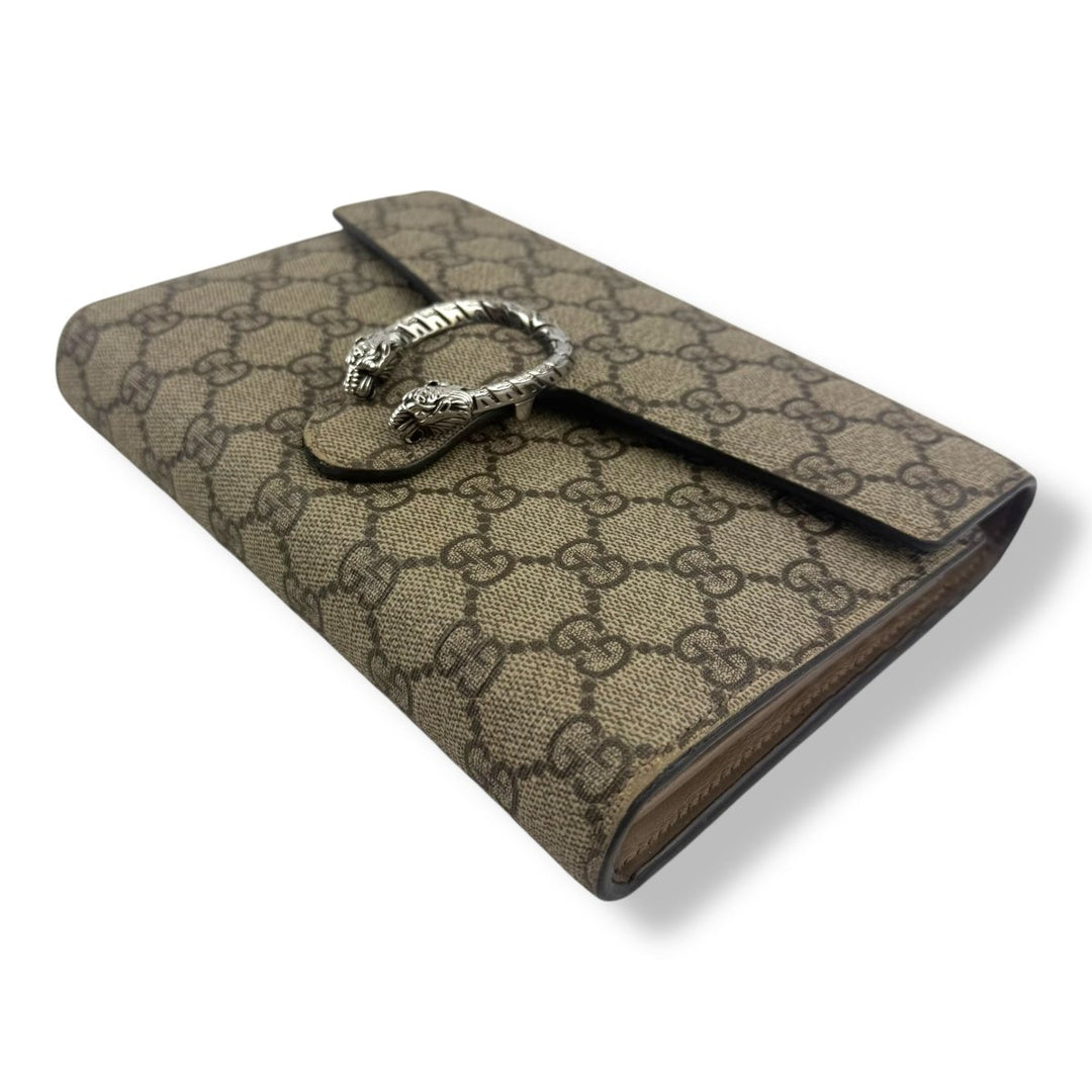 Gucci GG Dionysus Chain Wallet Beige Handbag - Lux Central