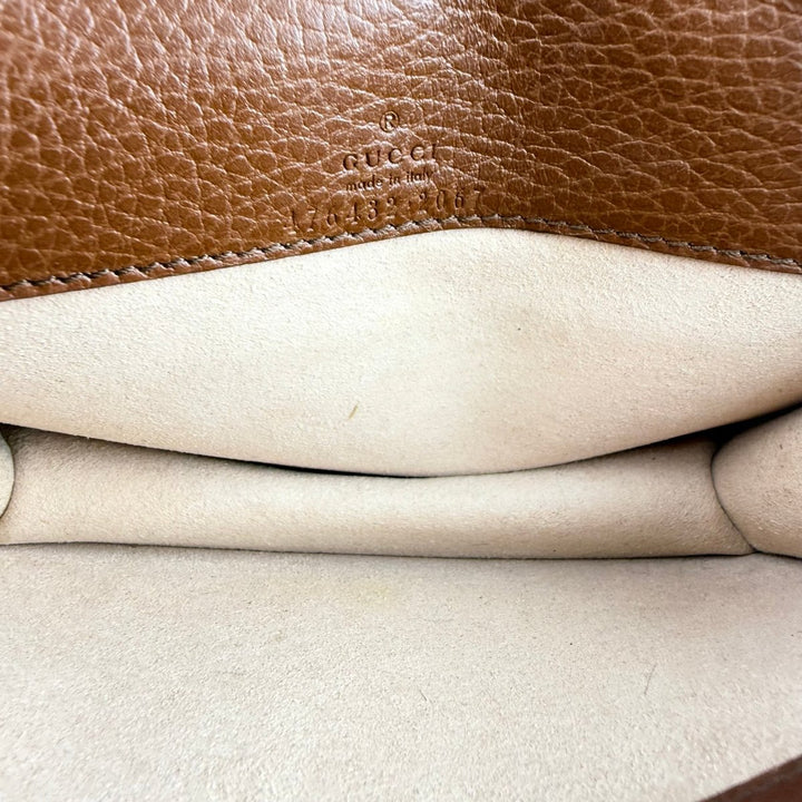 Gucci GG Dionysus Denim/Leather Beige/Navy Super Mini Handbag - Lux Central