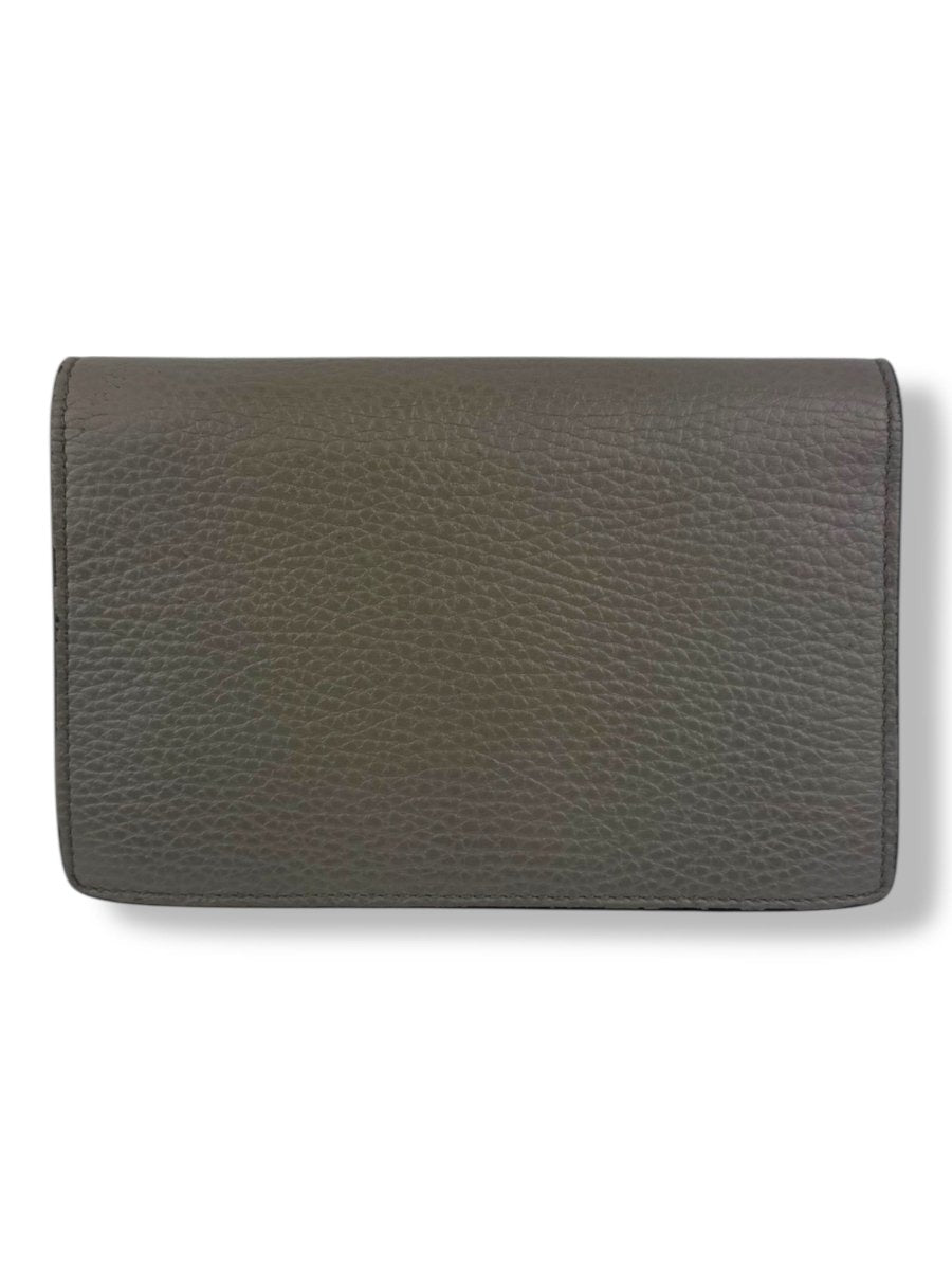 Gucci GG Dionysus Grey Leather Super Mini Handbag - Lux Central