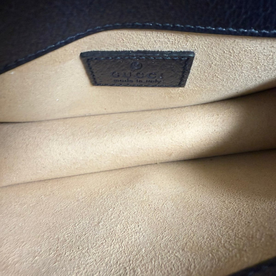 Gucci GG Dionysus Navy/Beige Super Mini Handbag - Lux Central
