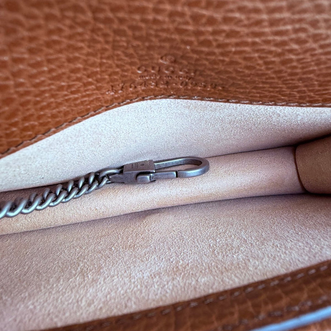 Gucci GG Dionysus Navy/Brown Super Mini Handbag - Lux Central