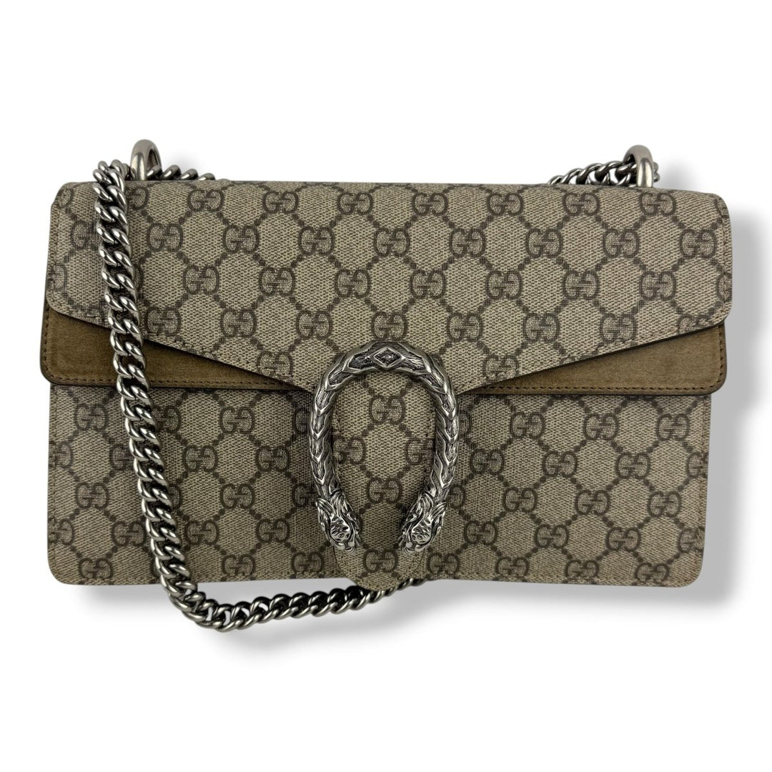 Gucci GG Dionysus Small Beige Handbag - Lux Central