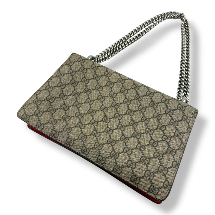 Gucci GG Dionysus Small Beige/Red Handbag - Lux Central