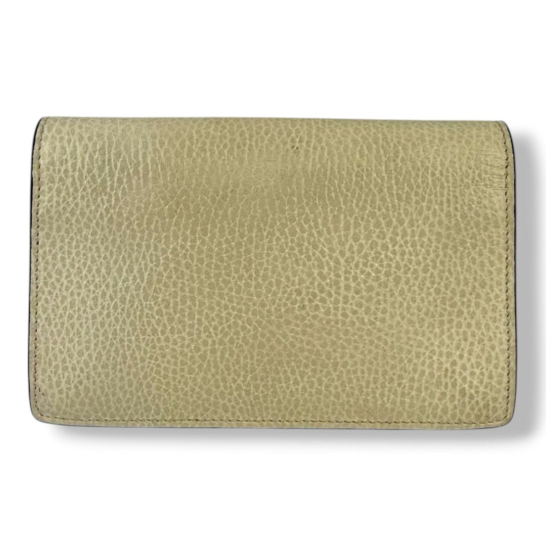 Gucci GG Dionysus White Leather Super Mini Handbag - Lux Central