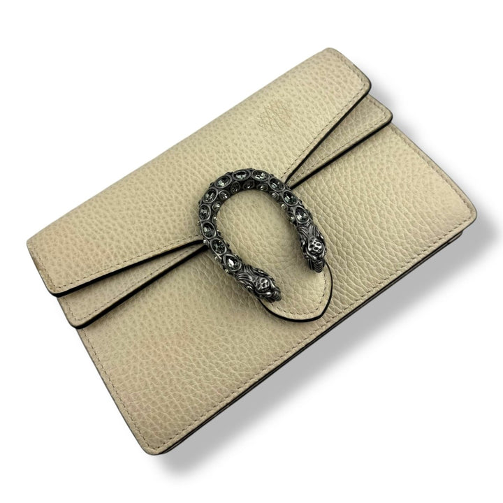 Gucci GG Dionysus White Super Mini Handbag - Lux Central