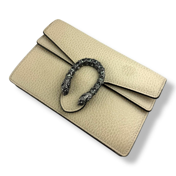 Gucci GG Dionysus White Super Mini Handbag - Lux Central
