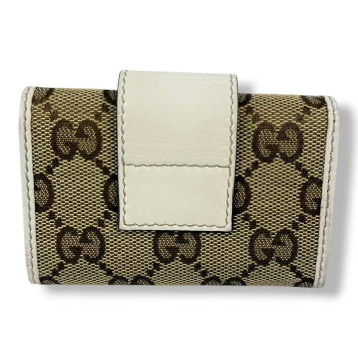 Gucci GG Heart Monogram 6 Key Holder - Lux Central