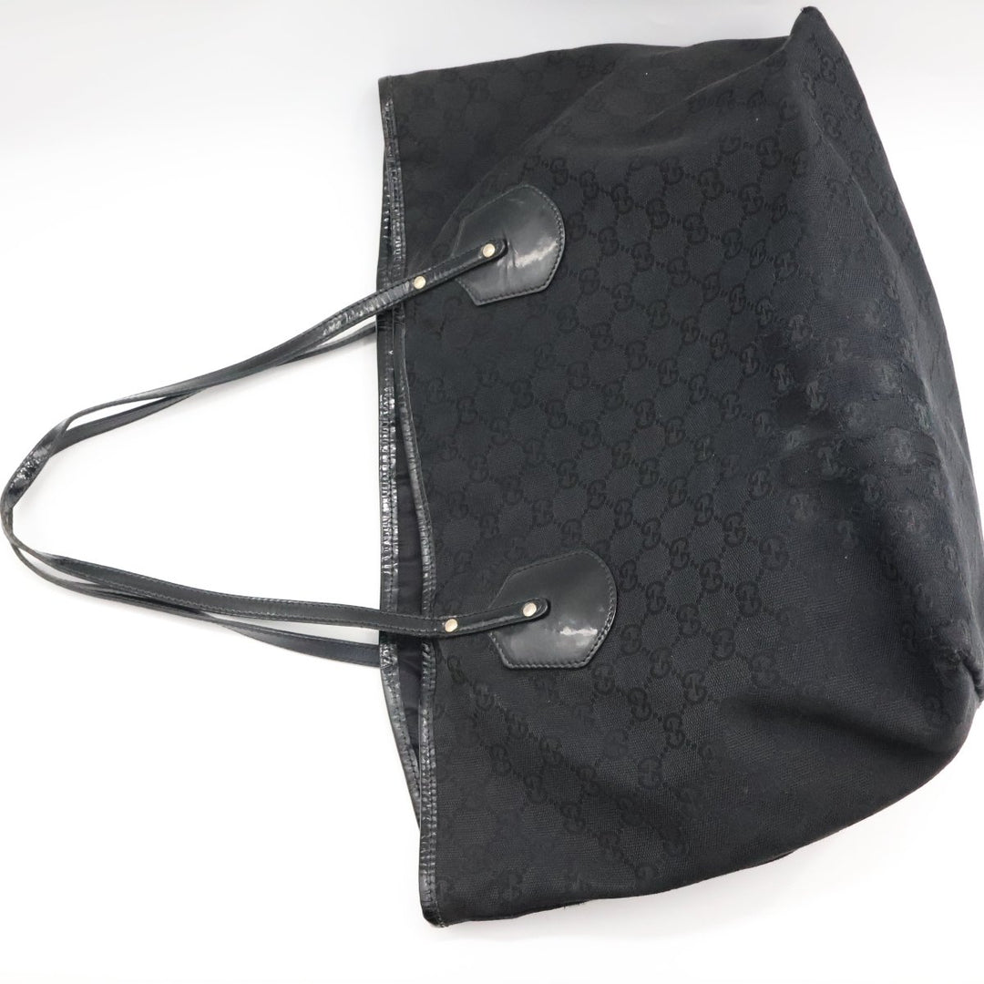 Gucci GG Jolie Black Monogram Tote Handbag - Lux Central